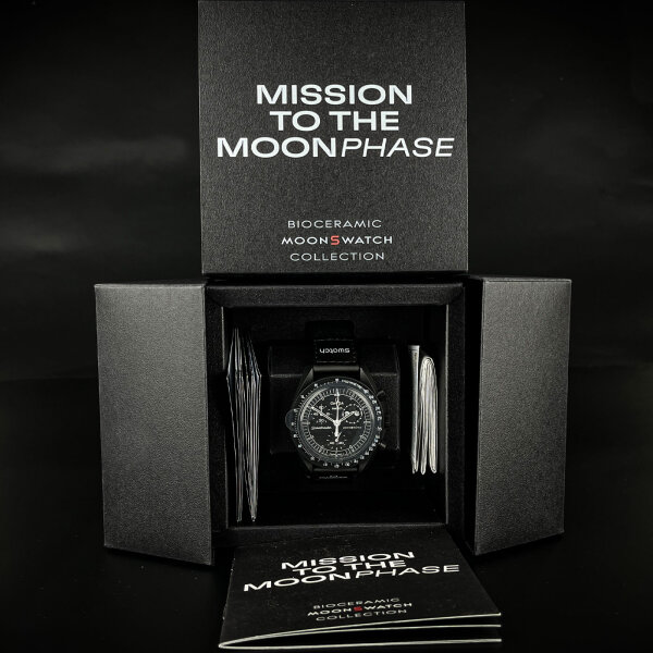 Omega x Swatch Mission to the Moonphase New Moon - Original mit Zertifikat