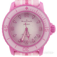 Blancpain x Swatch Fifty Fathoms Pink Ocean - Original mit Zertifikat