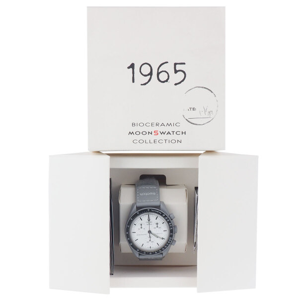 Swatch x Omega Bioceramic Moonswatch 1965 -  Original mit Zertifikat
