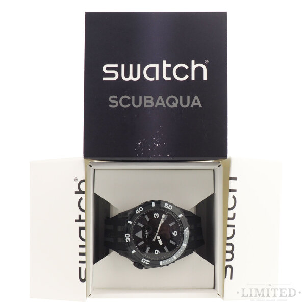Swatch Scubaqua Black Sea Nettle - Original mit Zertifikat