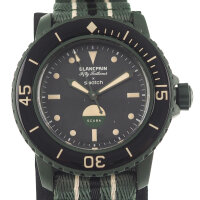 Blaincpain x Swatch Fifty Fathoms l Green Abyss