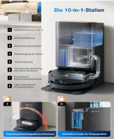 Ecovacs Deebot X9 Pro Omni Robot Saugroboter mit Wischfunktion