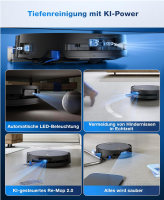 Ecovacs Deebot X9 Pro Omni Robot Saugroboter mit Wischfunktion