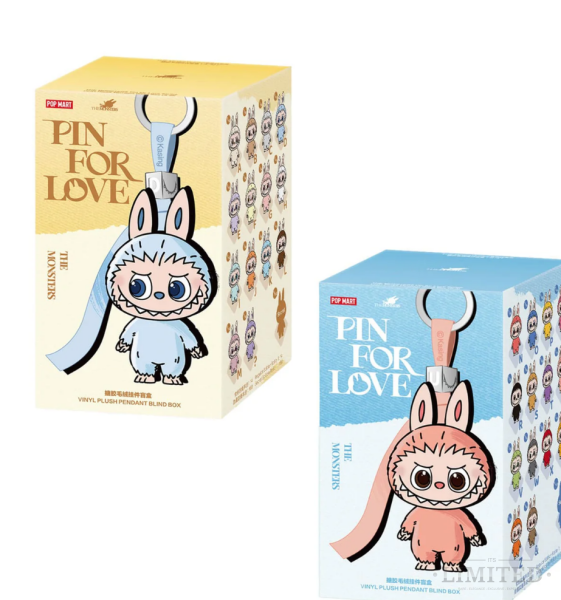POPMART Labubu Pin For Love