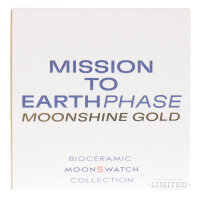 Swatch x Omega Mission to Earthphase Cold Moon "Snoopy" Moonshine Gold