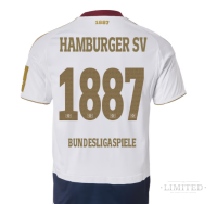 Adidas HSV Sondertrikot 1887 Bundesligaspiele MIT FLOCK