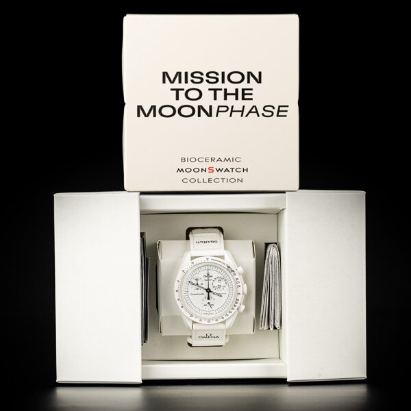 Omega x Swatch Mission to the Moonphase Full Moon - Original mit Zertifikat