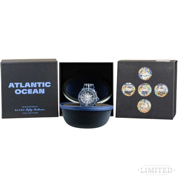 Blancpain x Swatch Fifty Fathoms Atlantic Ocean - Original mit Zertifikat
