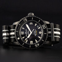 Blaincpain x Swatch Fifty Fathoms Ocean of the Storms- Original mit Zertifikat