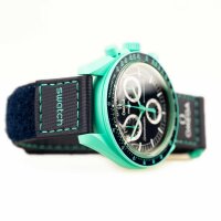 Omega x Swatch Mission on Earth Polar Lights - Original mit Zertifikat