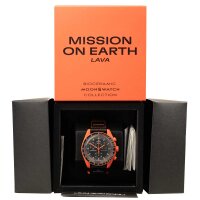 Omega x Swatch Mission on Earth Lava - Original mit...