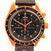 Omega x Swatch Mission on Earth Lava - Original mit Zertifikat
