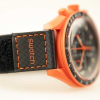 Omega x Swatch Mission on Earth Lava - Original mit Zertifikat