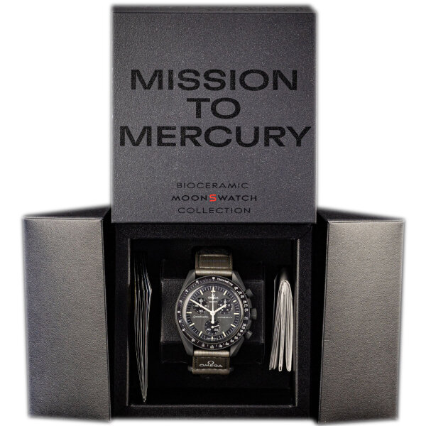 Omega x Swatch - Mission to Mercury - Original mit Zertifikat